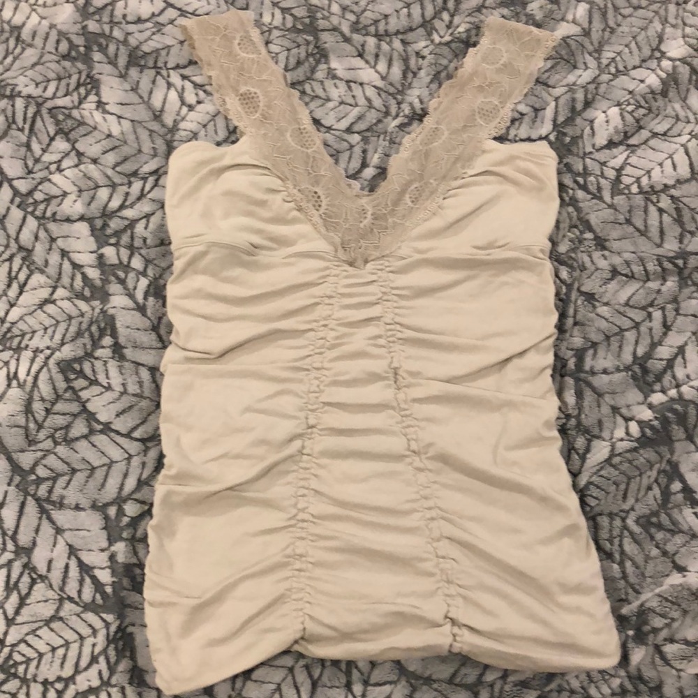 Free People Ruched Top